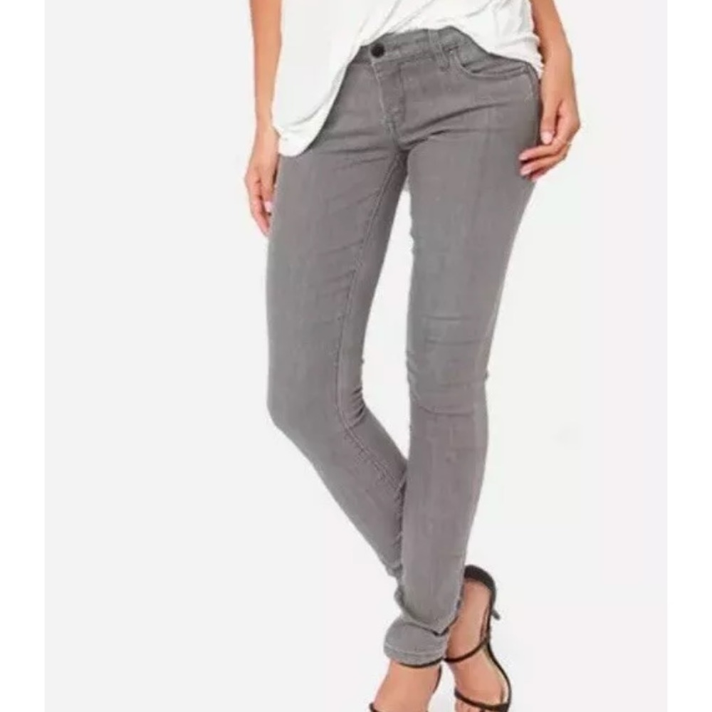 BLANKNYC size 25 gray denim skinny Jean